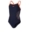 Speedo Plastisol Placement Thinstrap Muscleback Badeanzug