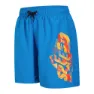 Speedo Printed Leisure 15´´ Badeshorts male, Blue / blue, 6-7Y