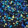 Speedo Printed Medalist Badeanzug female, Black / cobalt pop / bolt / lemon drizzle, 5-6Y