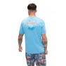 Speedo Printed Uv-schutz T-shirt Mit Kurzen ärmeln, Tranquil blue, M