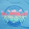 Speedo Printed Uv-schutz T-shirt Mit Kurzen ärmeln, Tranquil blue, M