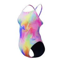 Speedo Printed V-back Badeanzug female Speedo Printed V-back Badeanzug female