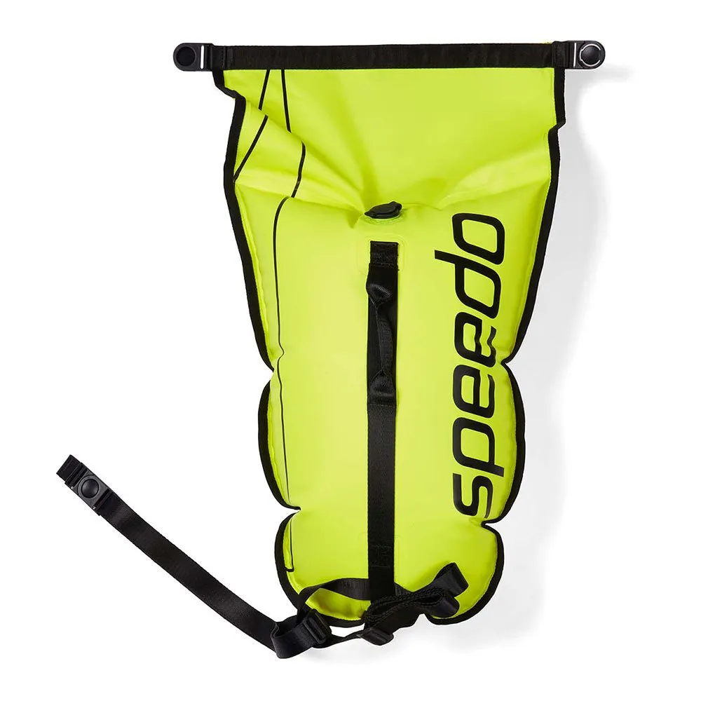 Speedo Schwimmboje Mit Wasserdichter Tasche, Hyper yellow / black Speedo Schwimmboje Mit Wasserdichter Tasche, Hyper yellow / black