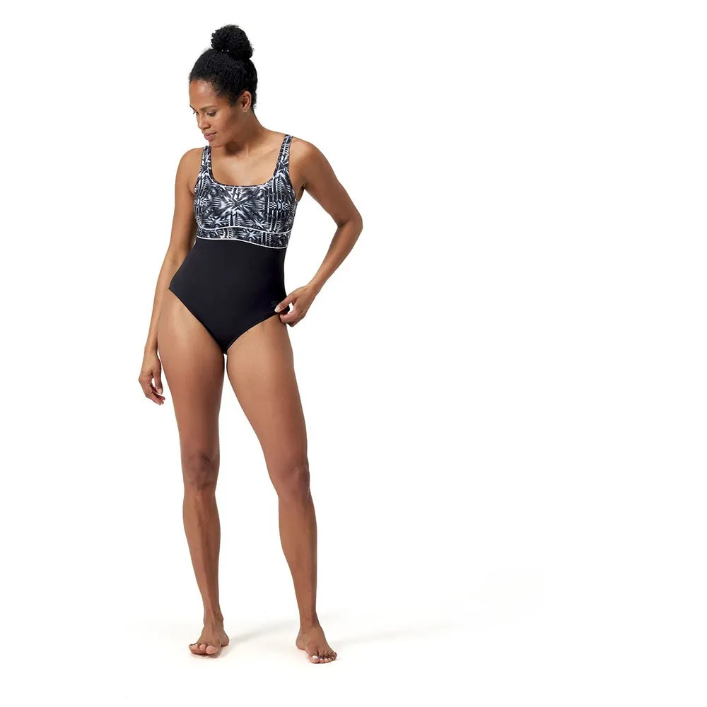Speedo Shaping Contoureclipse Printed Badeanzug Speedo Shaping Contoureclipse Printed Badeanzug