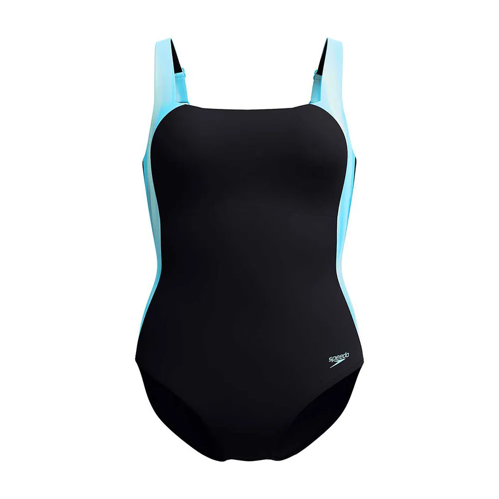 Speedo Shaping Lunalustre Printed Badeanzug female, Arctic glass