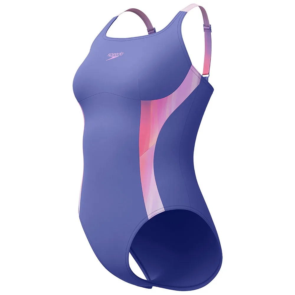 Speedo Shaping Printed Splice Badeanzug female