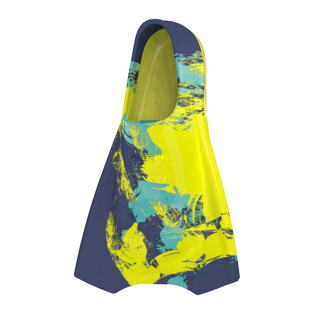Speedo Short Blade Schwimmflossen unisex, Hapuna blue / hyper yellow / arctic glass, XL Speedo Short Blade Schwimmflossen unisex, Hapuna blue / hyper yellow / arctic glass, XL