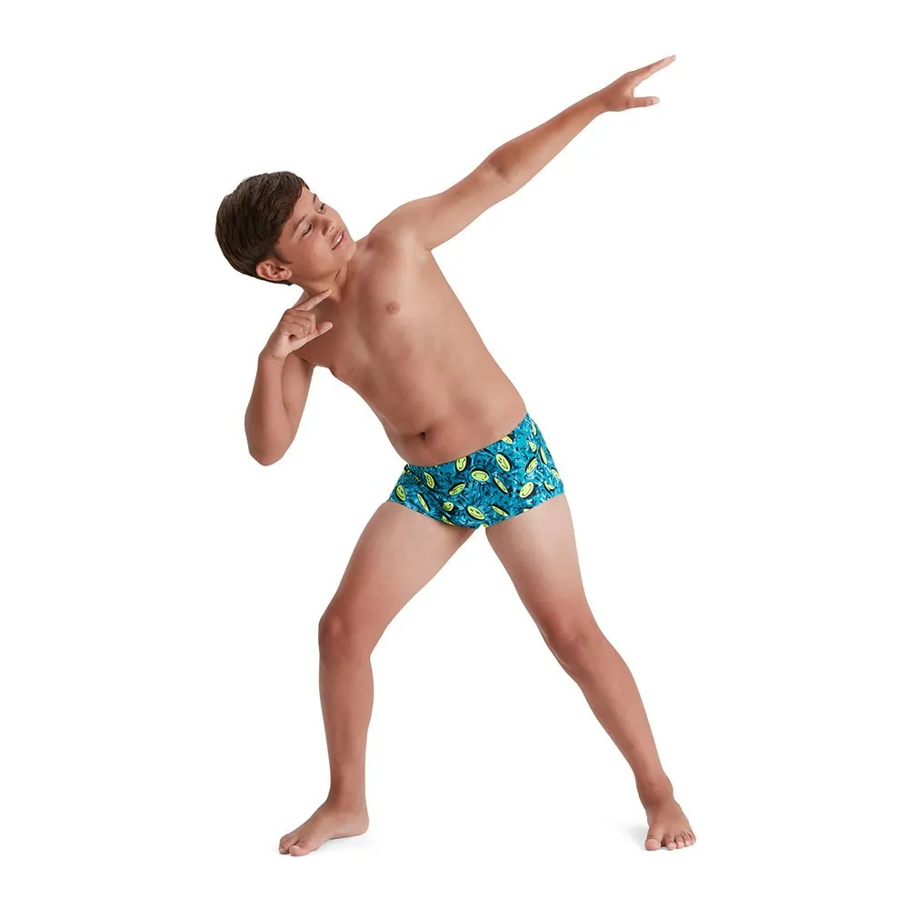 Speedo Smileys 13 Cm Club Training Allover Badehose Boxer male Speedo Smileys 13 Cm Club Training Allover Badehose Boxer male
