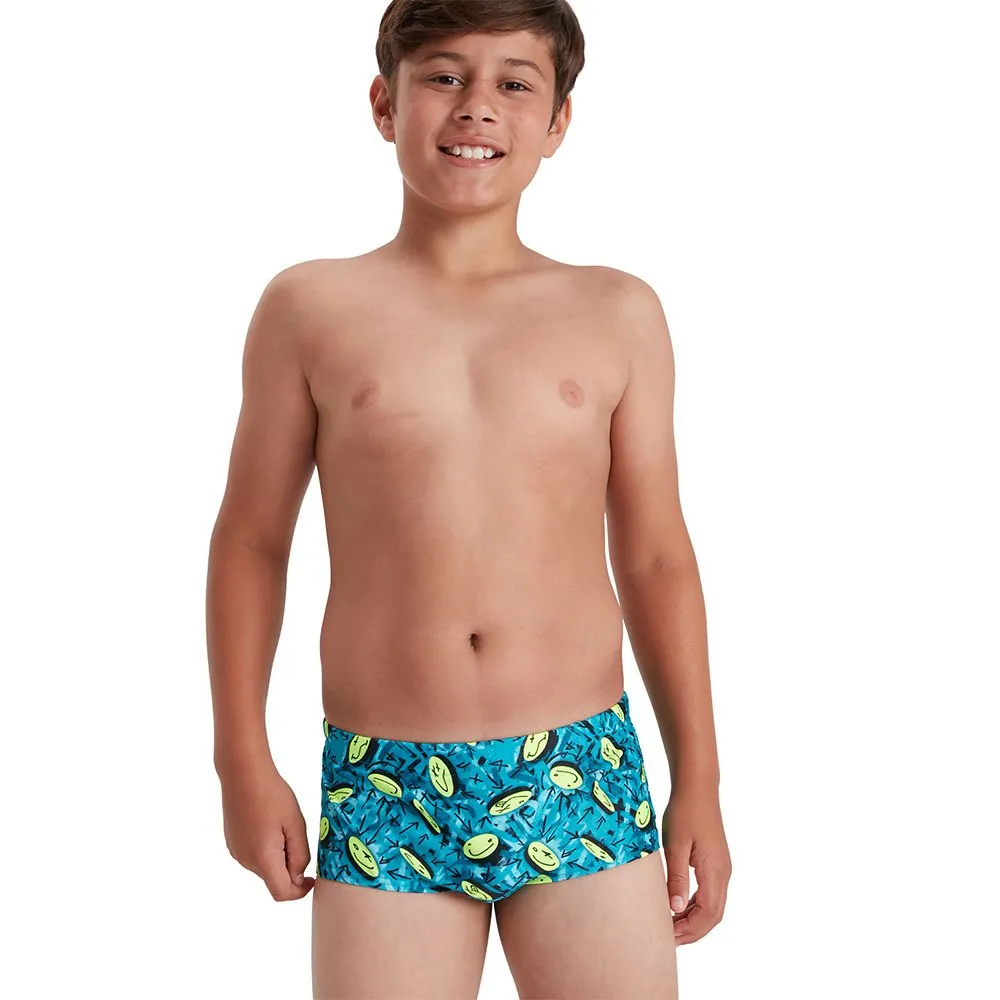 Speedo Smileys 13 Cm Club Training Allover Badehose Boxer male Speedo Smileys 13 Cm Club Training Allover Badehose Boxer male