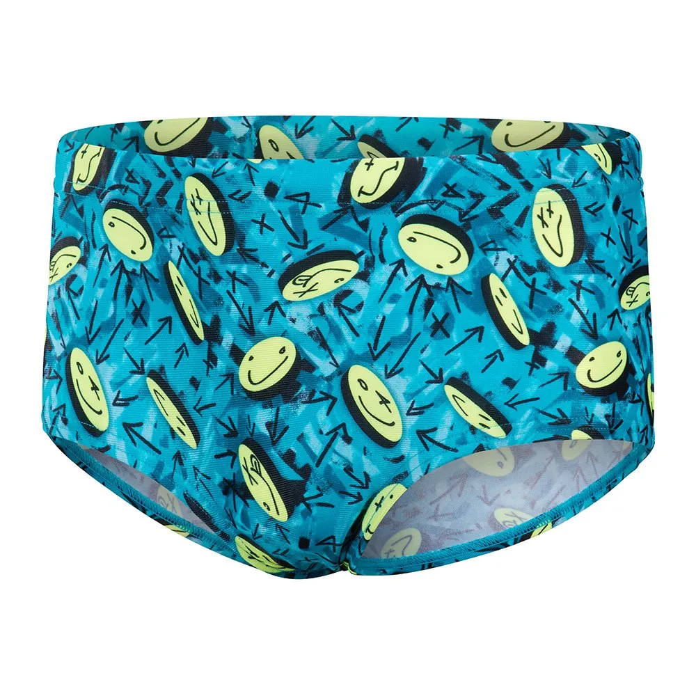 Speedo Smileys 13 Cm Club Training Allover Badehose Boxer male Speedo Smileys 13 Cm Club Training Allover Badehose Boxer male