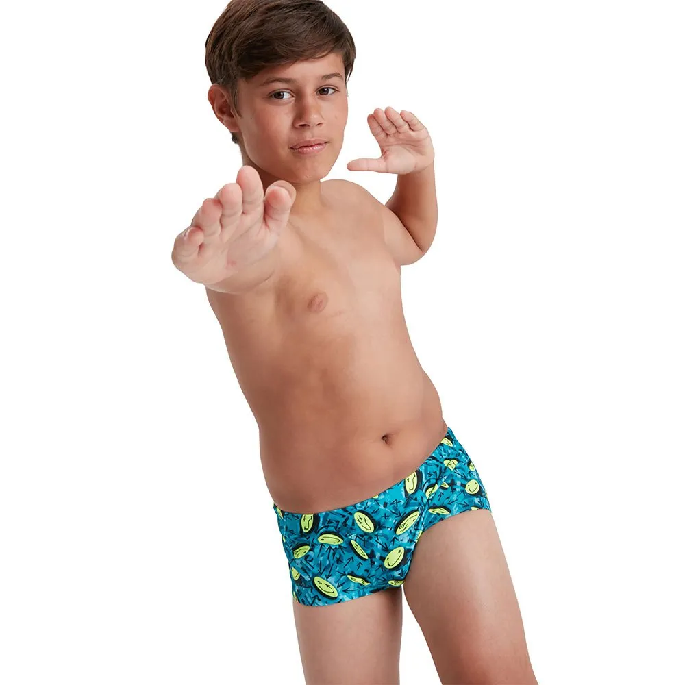 Speedo Smileys 13 Cm Club Training Allover Badehose Boxer male Speedo Smileys 13 Cm Club Training Allover Badehose Boxer male
