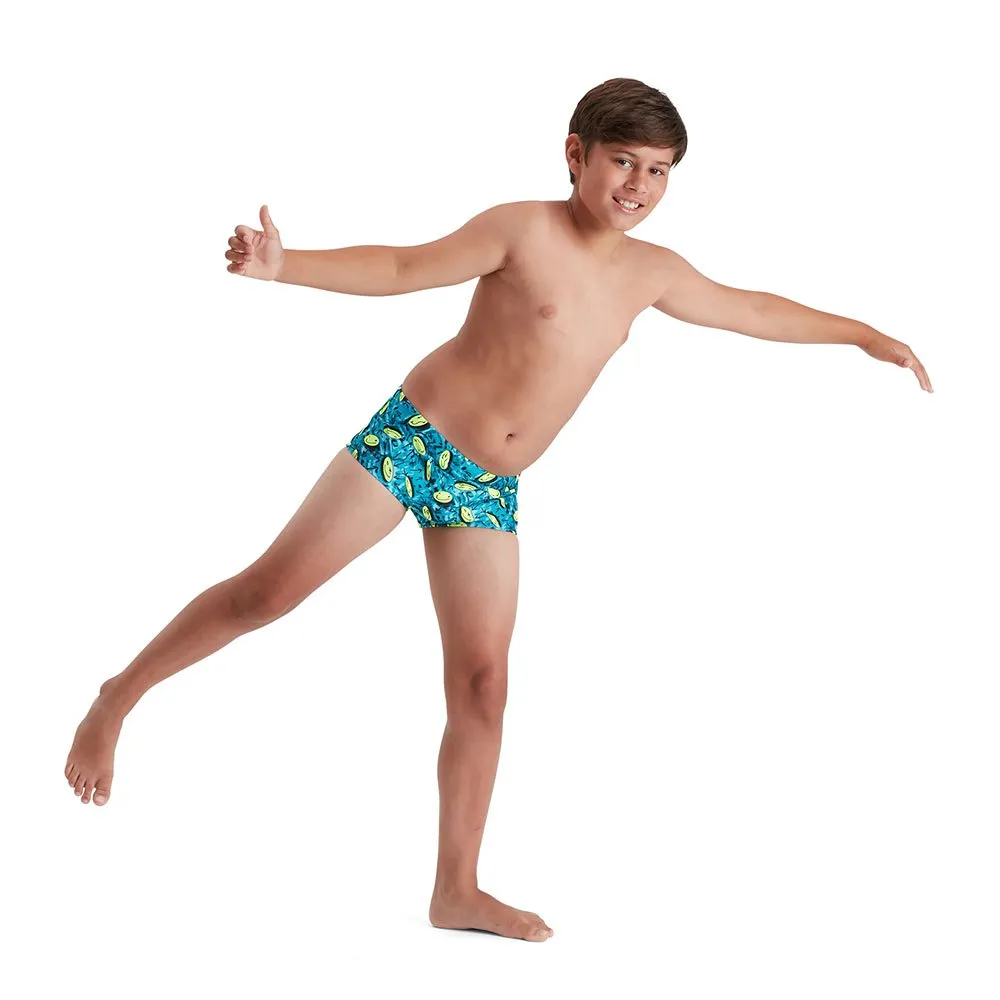Speedo Smileys 13 Cm Club Training Allover Badehose Boxer male Speedo Smileys 13 Cm Club Training Allover Badehose Boxer male