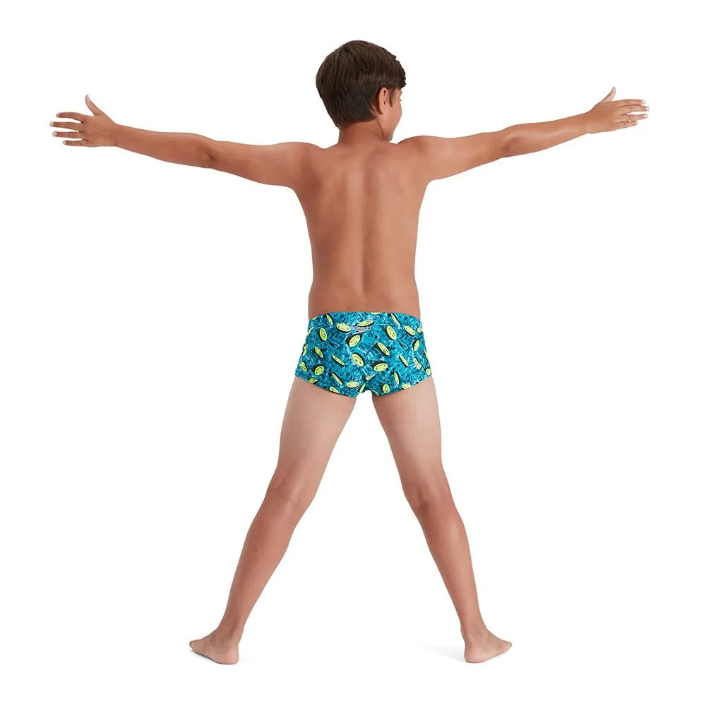 Speedo Smileys 13 Cm Club Training Allover Badehose Boxer male Speedo Smileys 13 Cm Club Training Allover Badehose Boxer male