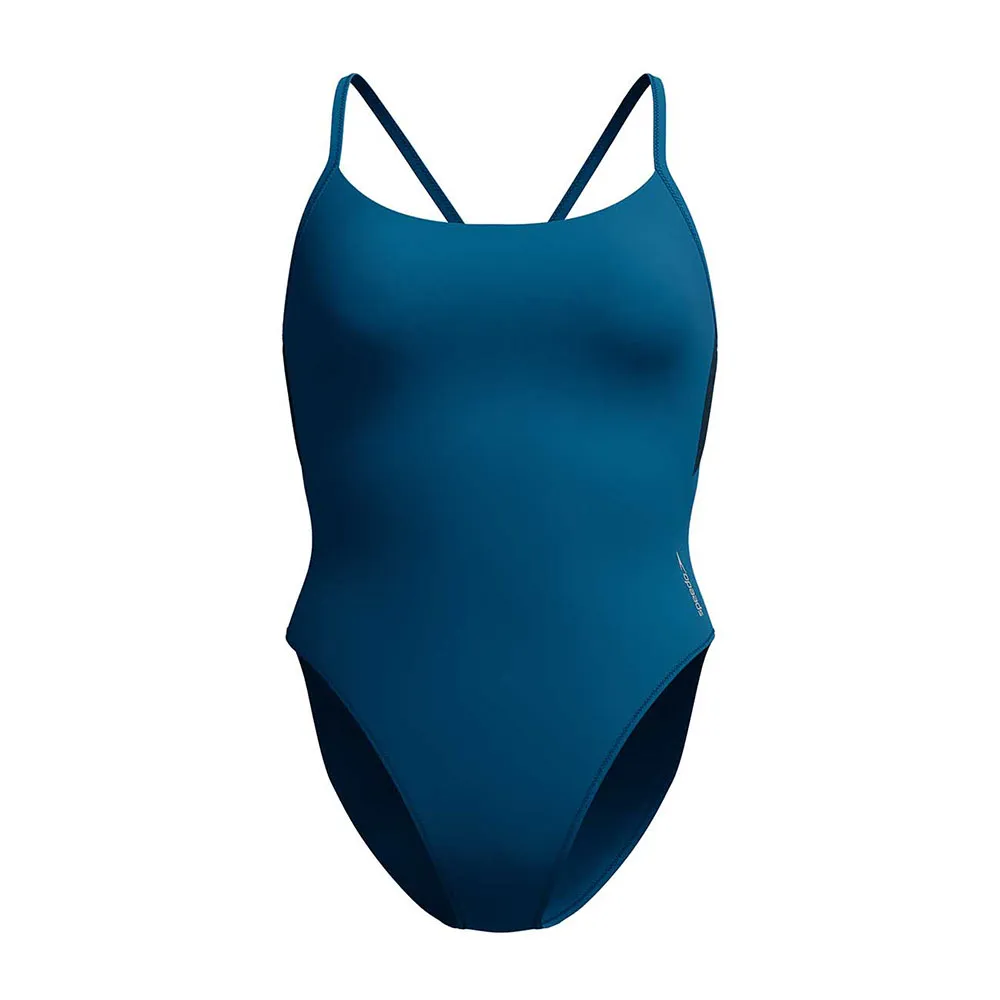 Speedo Solid Racerback Badeanzug Speedo Solid Racerback Badeanzug