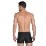 Speedo Sports Logo Panel Badehose Boxer, Black / white