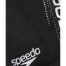 Speedo Sports Logo Panel Badehose Boxer, Black / white
