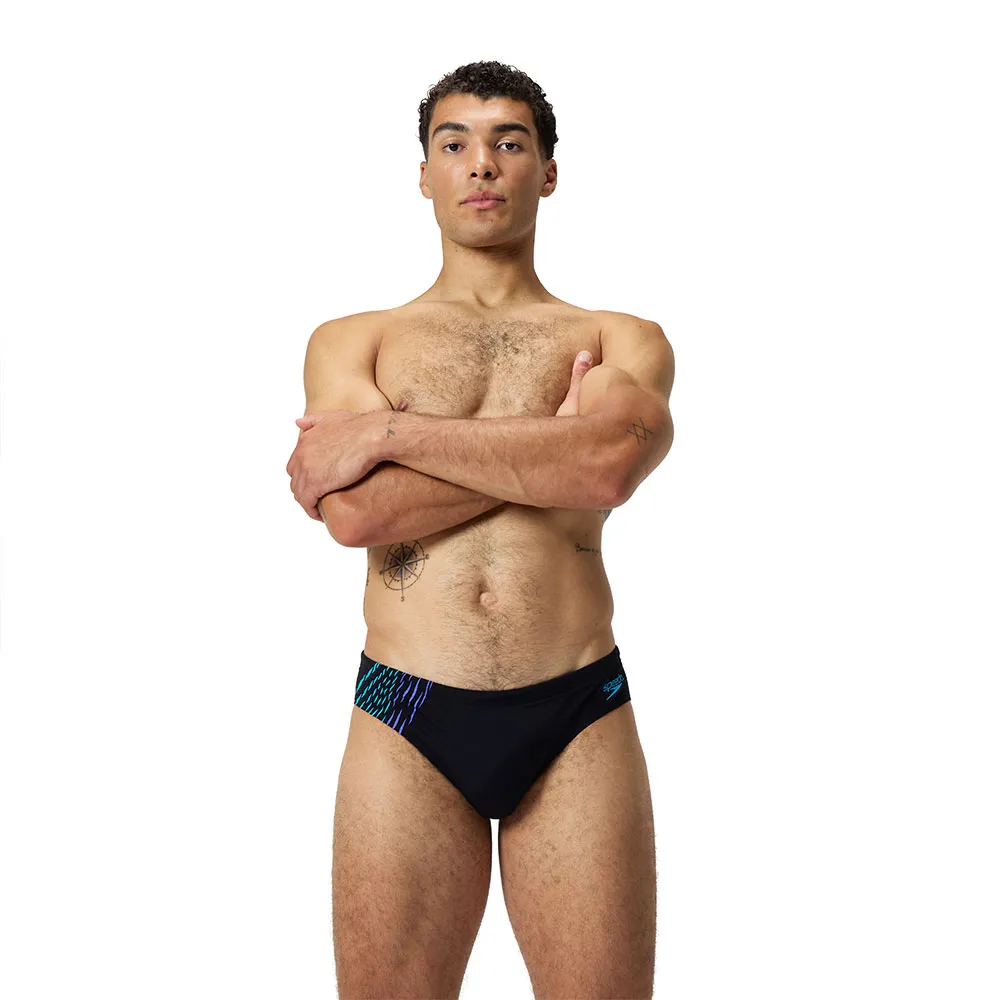 Speedo Tech Panel 7cm Badeslip Speedo Tech Panel 7cm Badeslip