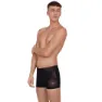Speedo Tech Placement Badehose Boxer, Speedo black / psycho red