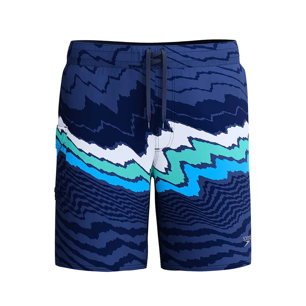 Speedo The Lookout 18´´ Print Badeshorts, Peacoat Speedo The Lookout 18´´ Print Badeshorts, Peacoat