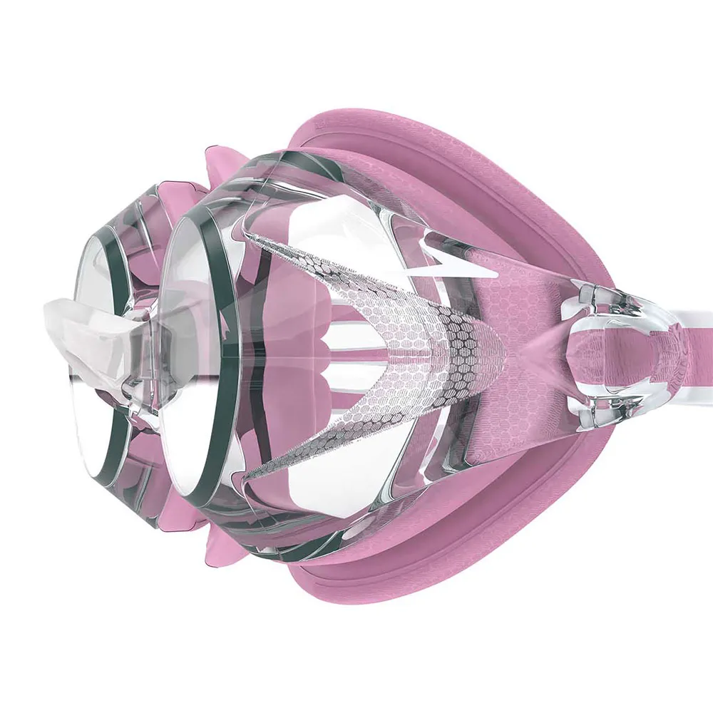 Speedo Vanquisher 3.0 Schwimmbrille Für Frauen, Funny pink / clear, One Size Speedo Vanquisher 3.0 Schwimmbrille Für Frauen, Funny pink / clear, One Size