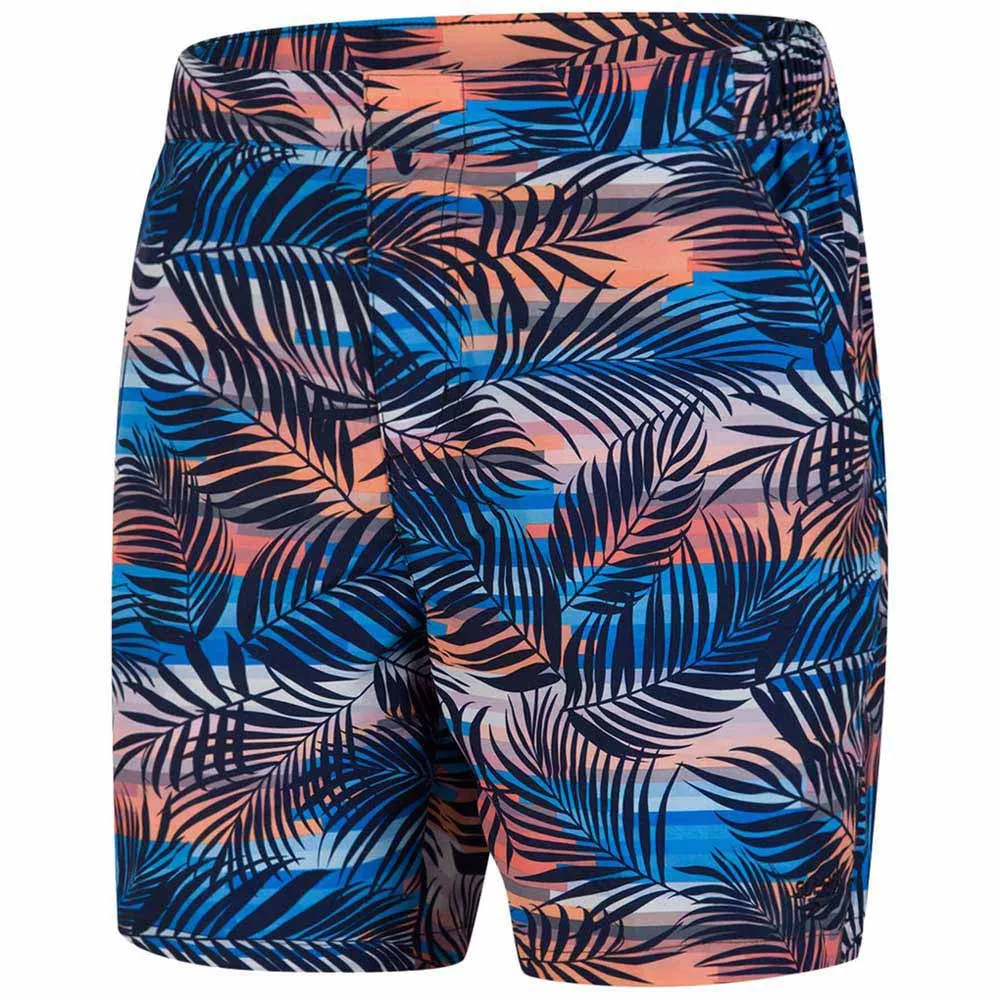 Speedo Vintage Paradise 16´´ Badeshorts, True navy / mango / sky blue Speedo Vintage Paradise 16´´ Badeshorts, True navy / mango / sky blue