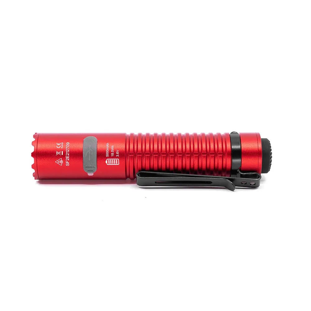 Speras Built-in Batterry E-21 Taschenlampe, Red, 2000 Lumina Speras Built-in Batterry E-21 Taschenlampe, Red, 2000 Lumina