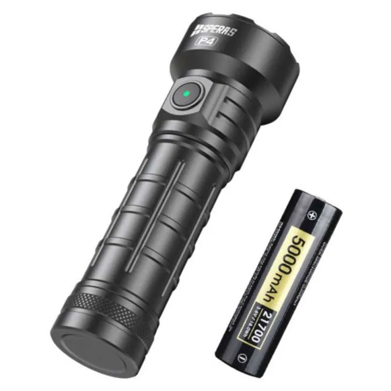 Speras P4 Osram Taschenlampe, Black, 4000 Lumina Speras P4 Osram Taschenlampe, Black, 4000 Lumina