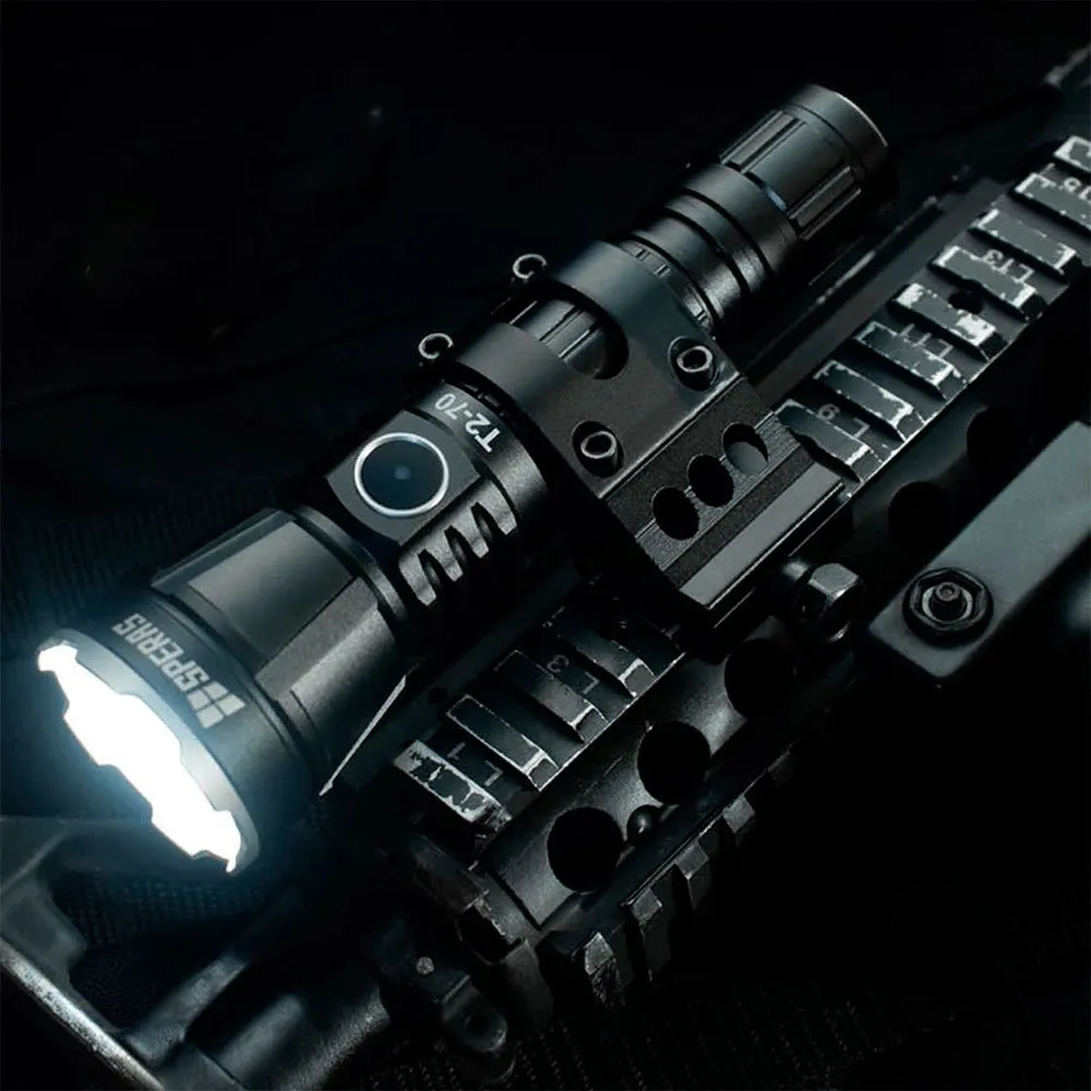 Speras Taktische Taschenlampe T2-70 Mit 3300 Lumens, One size
