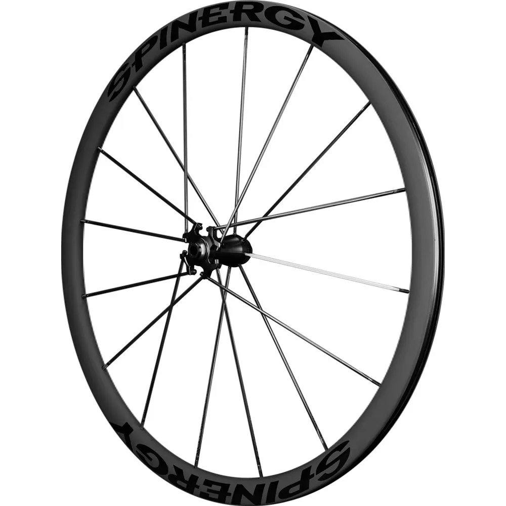Spinergy Fcc 32 Cl Disc Tubeless Rennrad-vorderrad, Black, 12 x 100mm Spinergy Fcc 32 Cl Disc Tubeless Rennrad-vorderrad, Black, 12 x 100mm