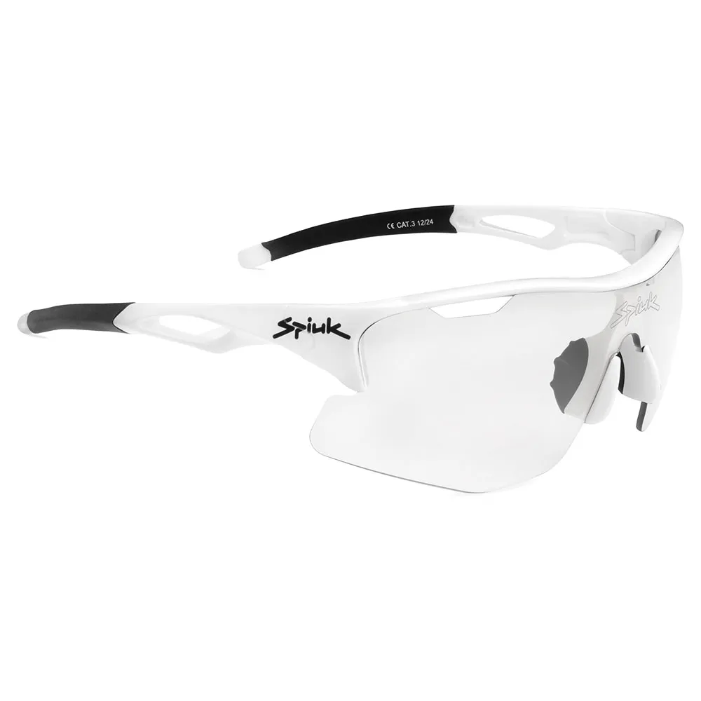 Spiuk Jifter 3 Lumiris Ii Photochrome Sonnenbrille, White, Lumiris II/CAT0-2 Spiuk Jifter 3 Lumiris Ii Photochrome Sonnenbrille, White, Lumiris II/CAT0-2