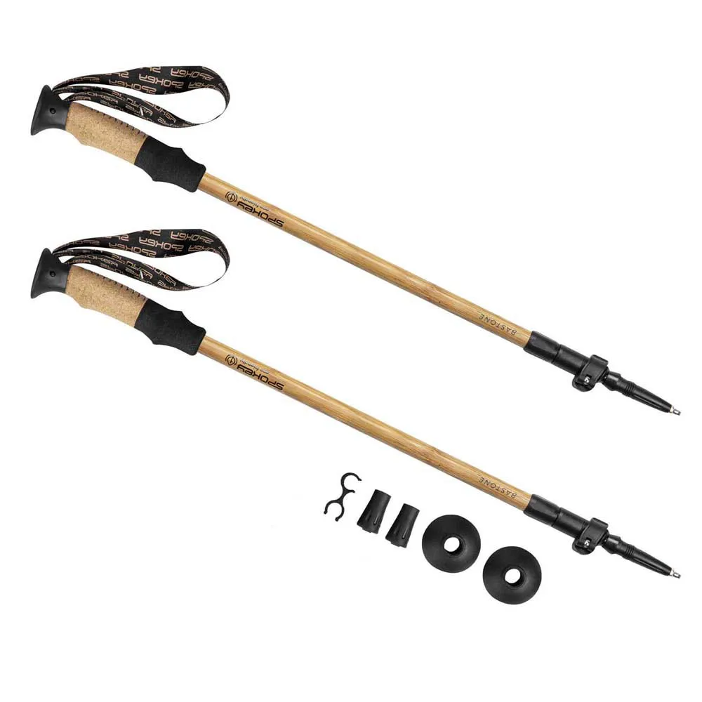 Spokey Bastone Stöcke, Brown, 105-135cm Spokey Bastone Stöcke, Brown, 105-135cm