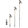 Spokey Bastone Stöcke, Brown, 105-135cm