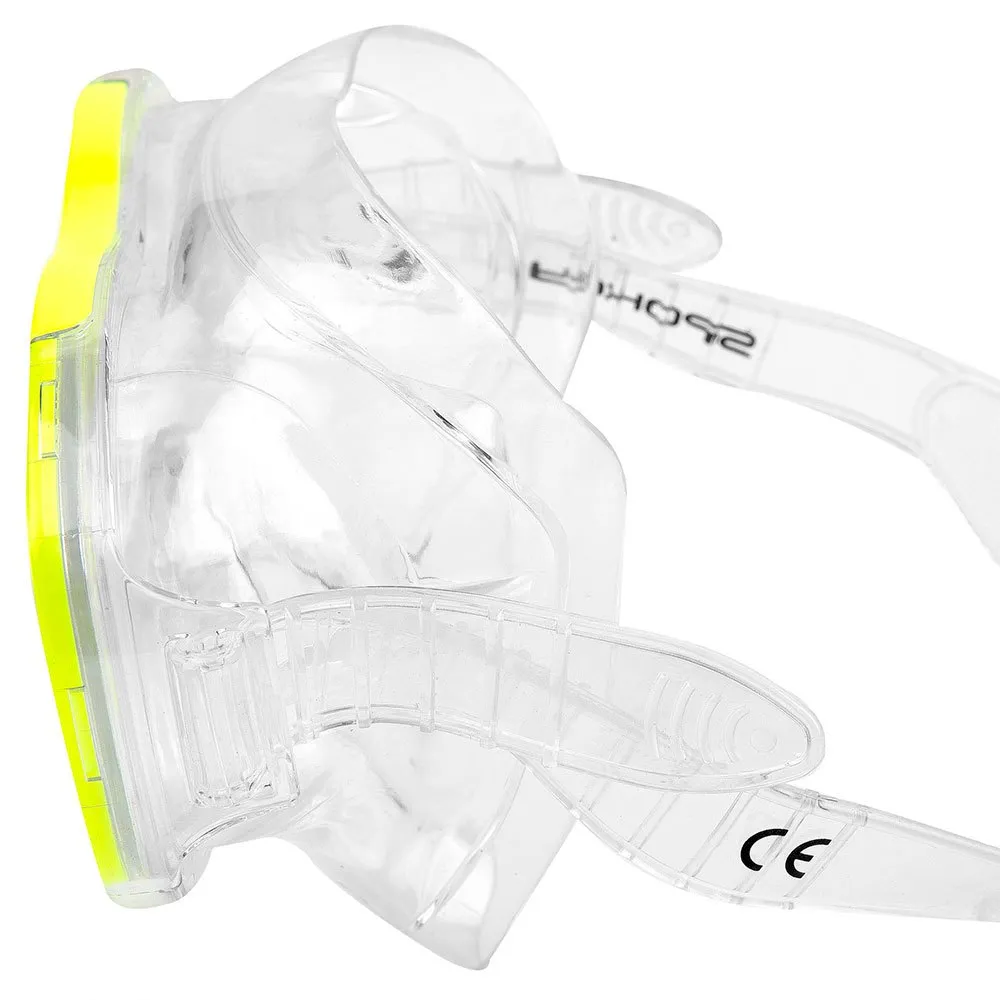 Spokey Bojko Schwimmmaske unisex, Yellow, S