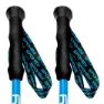 Spokey Carbon Stöcke, Black / blue, 105-135cm