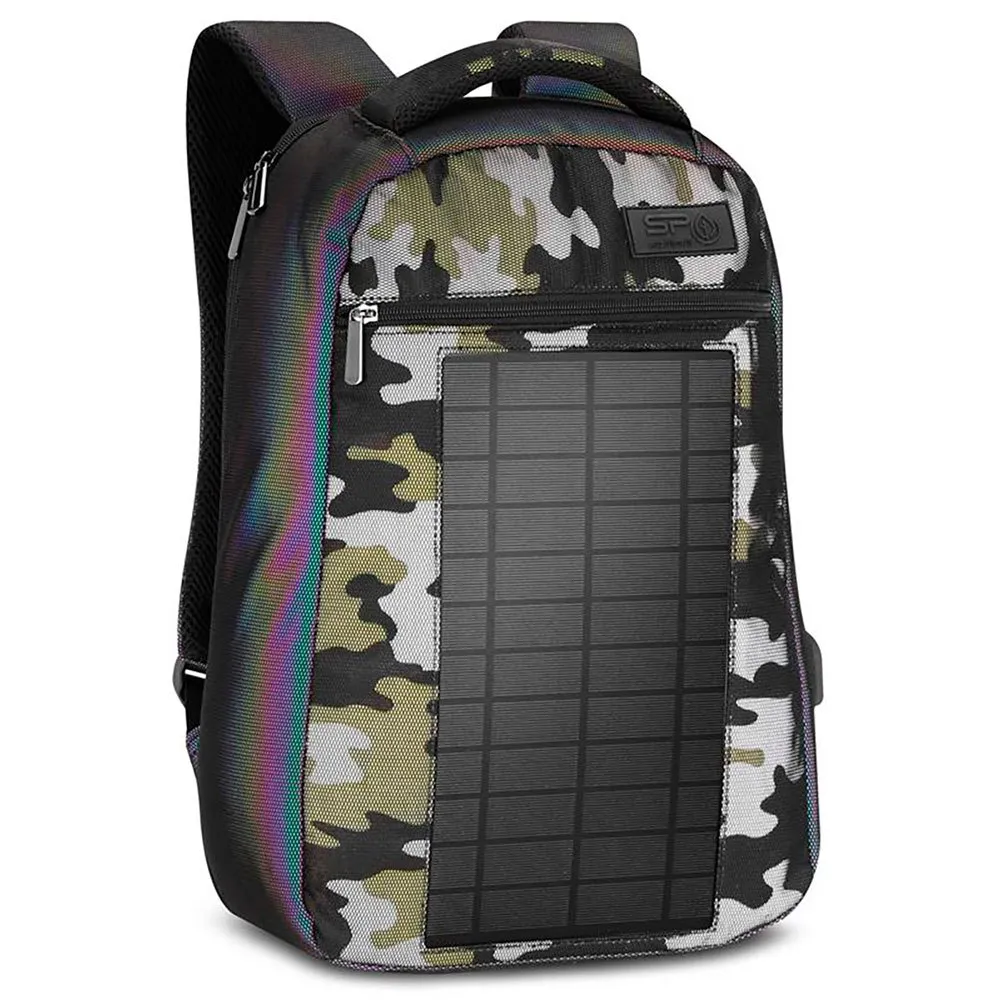 Spokey City Solar Rucksack 30l, Black / camo Spokey City Solar Rucksack 30l, Black / camo