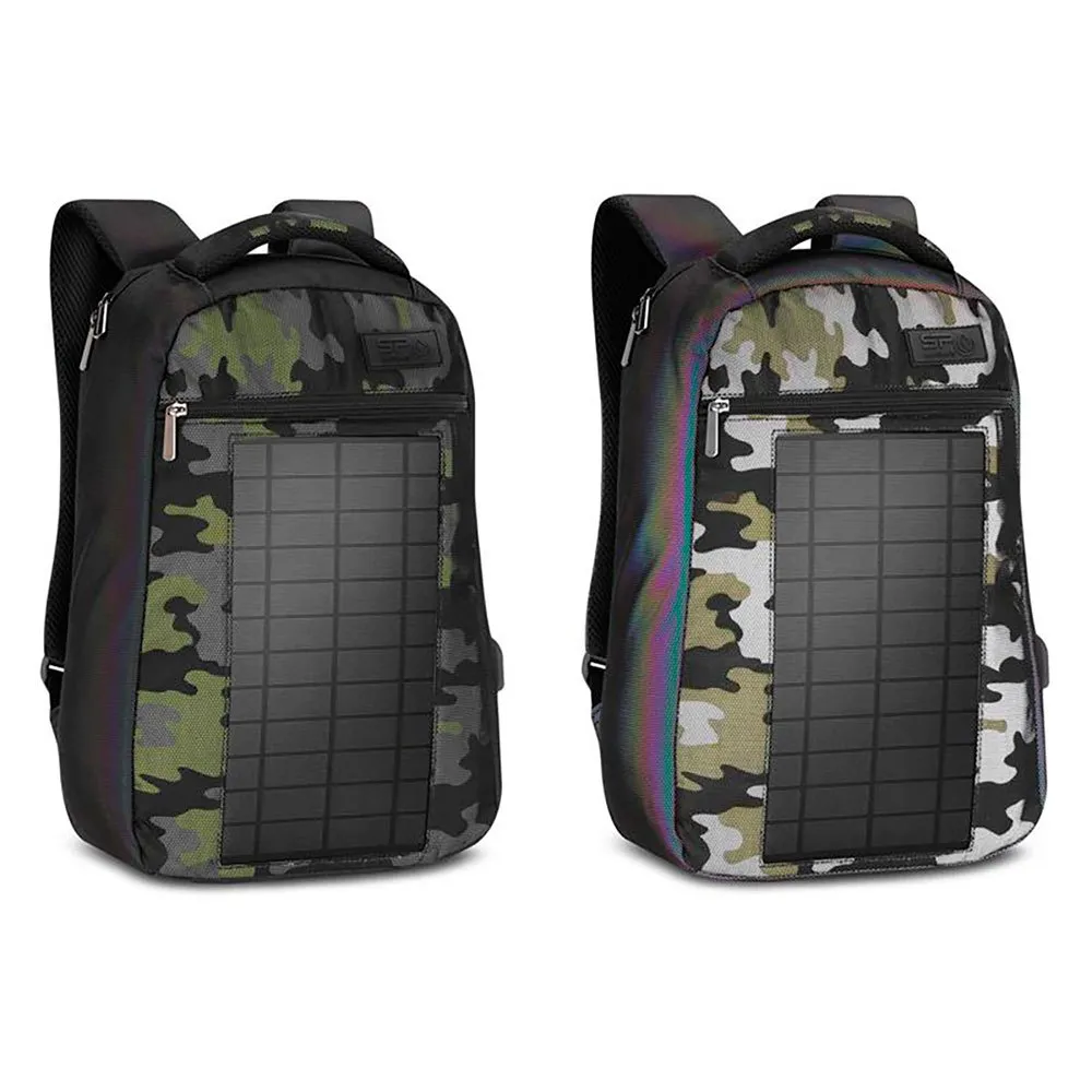 Spokey City Solar Rucksack 30l, Black / camo Spokey City Solar Rucksack 30l, Black / camo