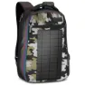 Spokey City Solar Rucksack 30l, Black / camo