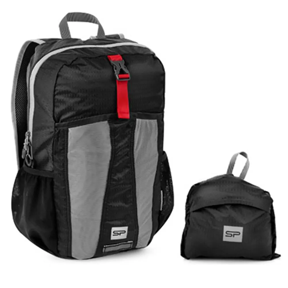 Spokey Hidden Peak 18l Rucksack, Black / red Spokey Hidden Peak 18l Rucksack, Black / red