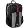 Spokey Hidden Peak 18l Rucksack, Black / red