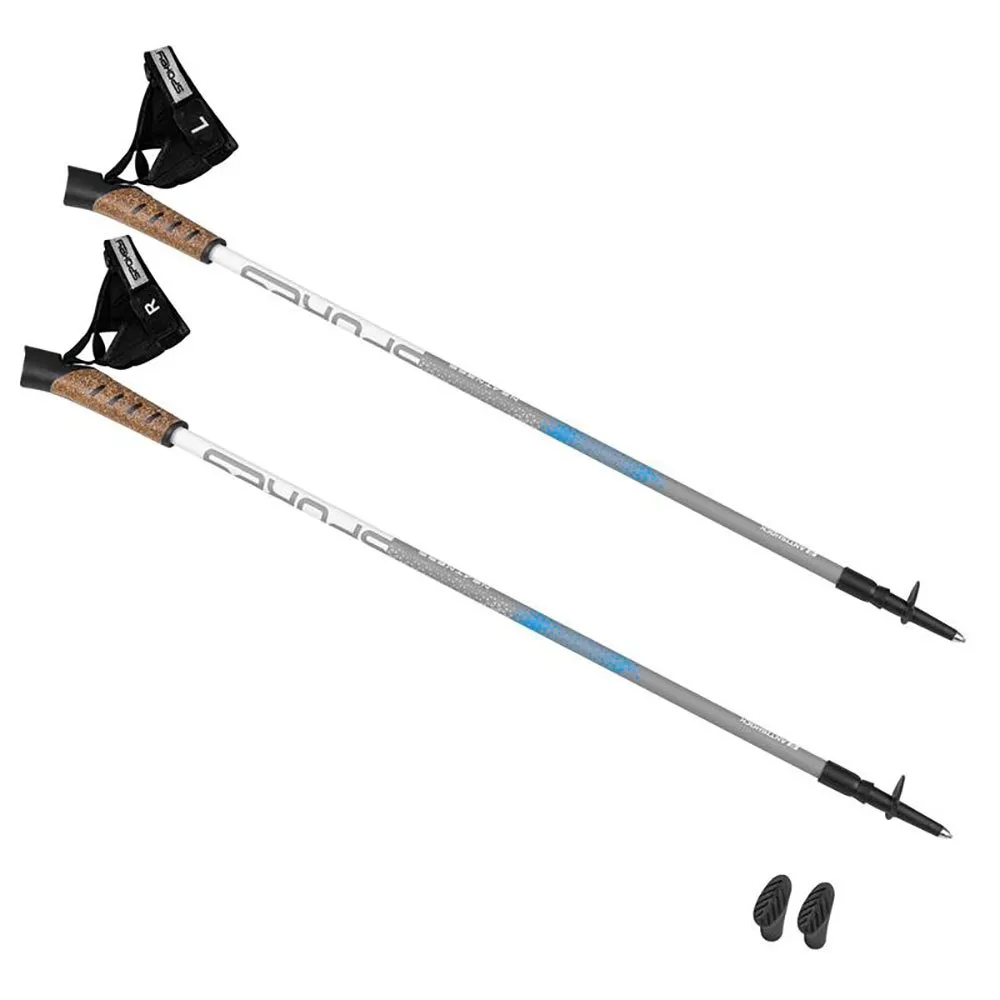 Spokey Neatness Ii Stöcke, White / grey / blue, 105-140cm Spokey Neatness Ii Stöcke, White / grey / blue, 105-140cm