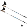 Spokey Neatness Ii Stöcke, White / grey / blue, 105-140cm