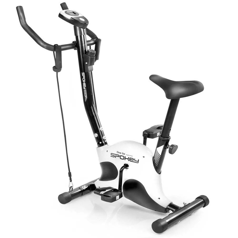 Spokey Onego+ Heimtrainer, White / black, One Size Spokey Onego+ Heimtrainer, White / black, One Size