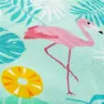 Spokey Picknick Flamingo Besteck, Multicolor, 150cm