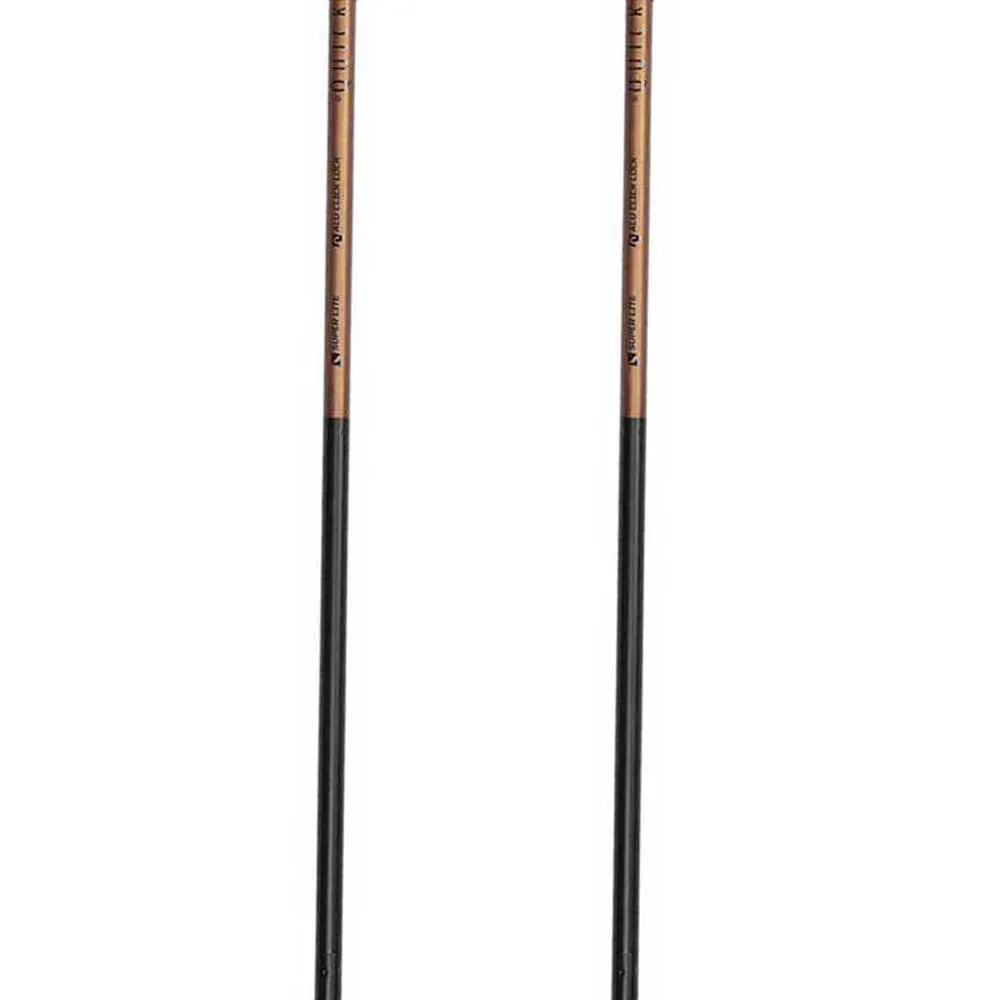 Spokey Quick Stöcke, Black / brown, 115-135cm Spokey Quick Stöcke, Black / brown, 115-135cm