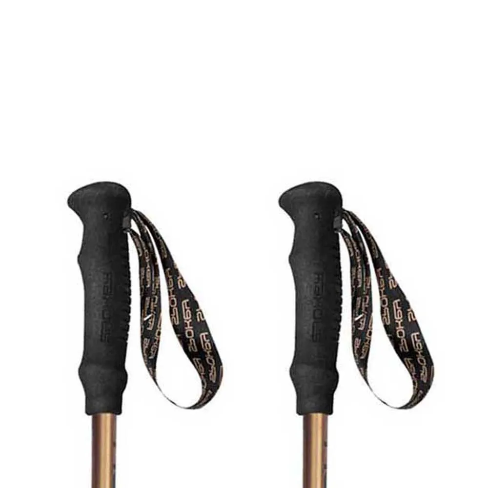 Spokey Quick Stöcke, Black / brown, 115-135cm Spokey Quick Stöcke, Black / brown, 115-135cm