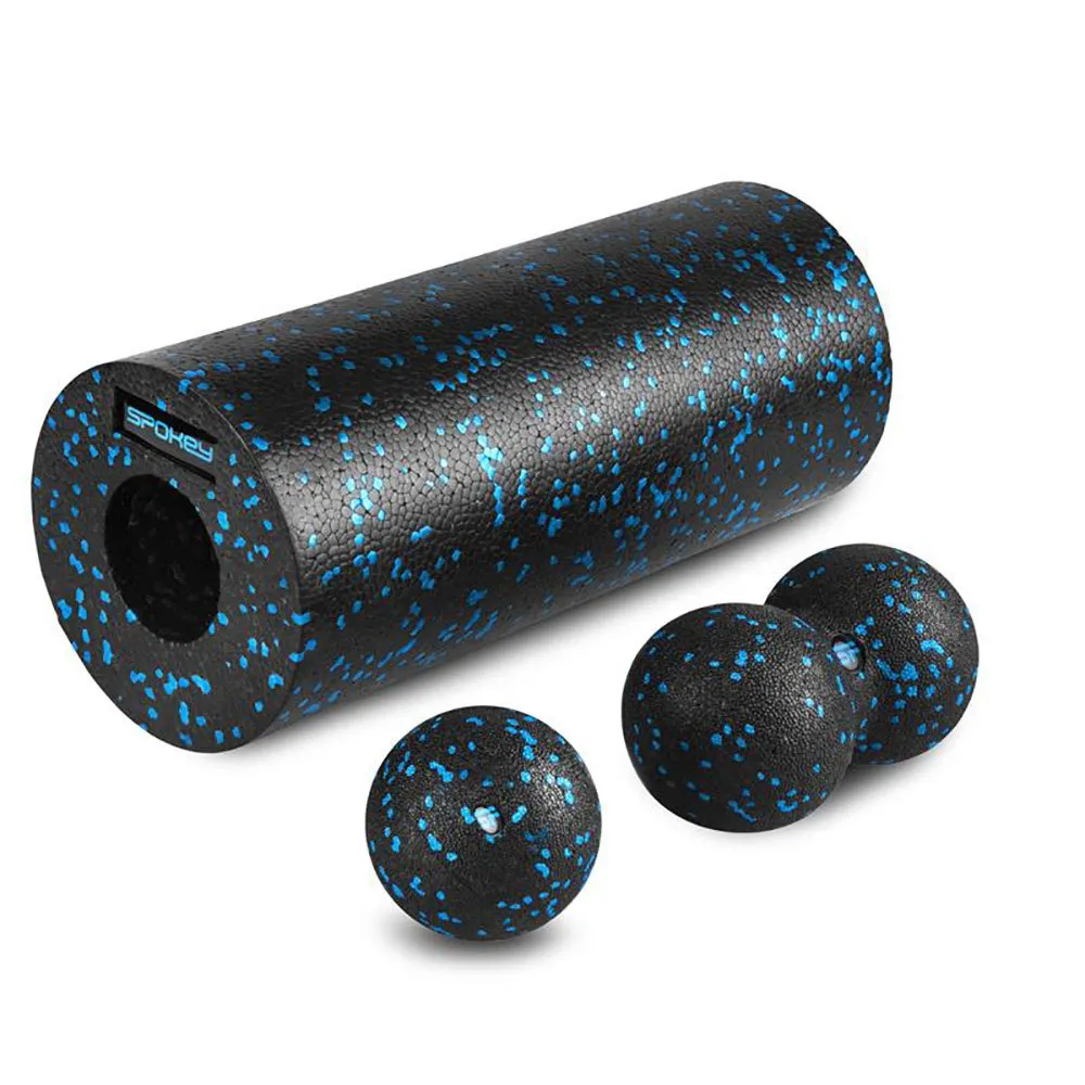 Spokey Rullo Massage-roller, Black / dark blue, One Size Spokey Rullo Massage-roller, Black / dark blue, One Size
