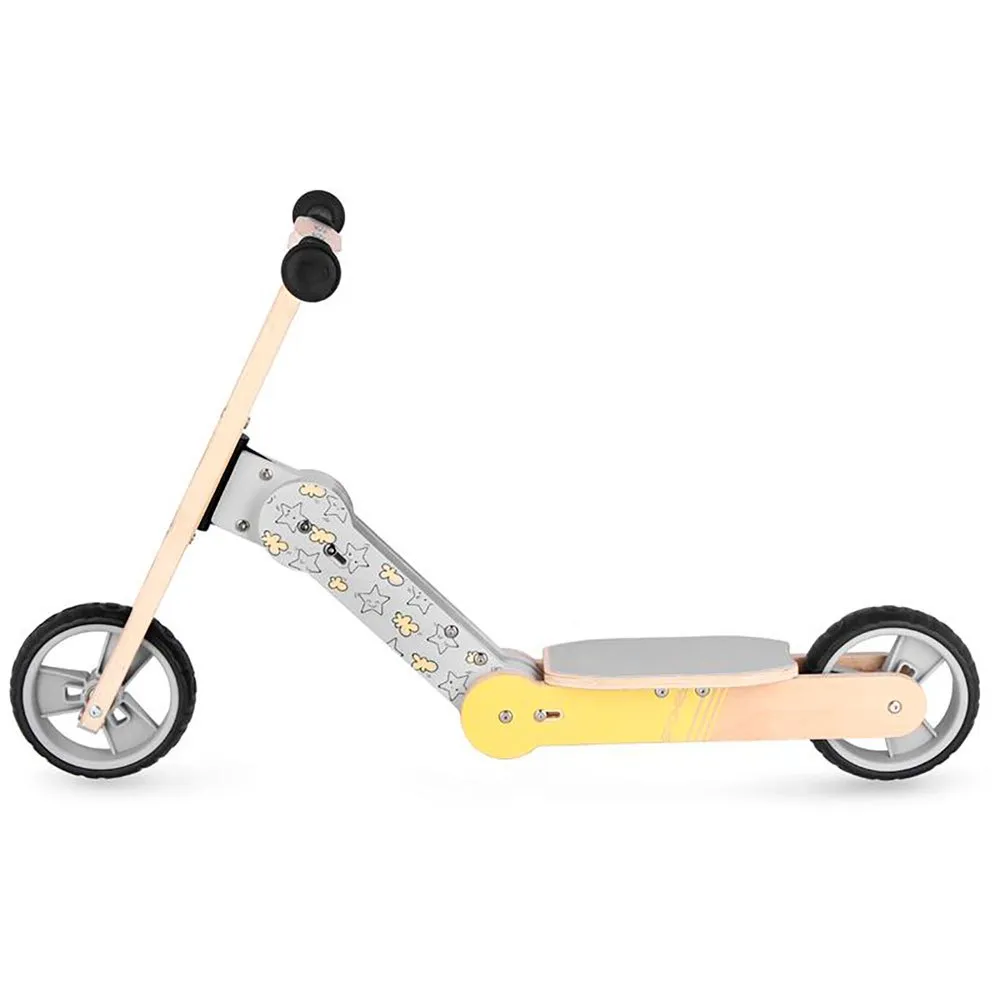 Spokey Woo-ride Multi 2in1 Laufrad, Yellow, One Size Spokey Woo-ride Multi 2in1 Laufrad, Yellow, One Size