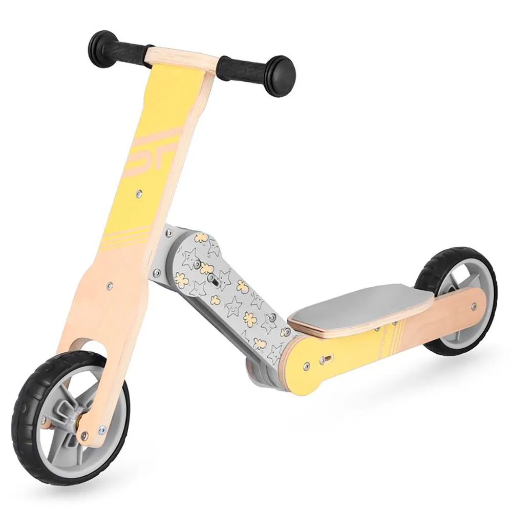 Spokey Woo-ride Multi 2in1 Laufrad, Yellow, One Size Spokey Woo-ride Multi 2in1 Laufrad, Yellow, One Size