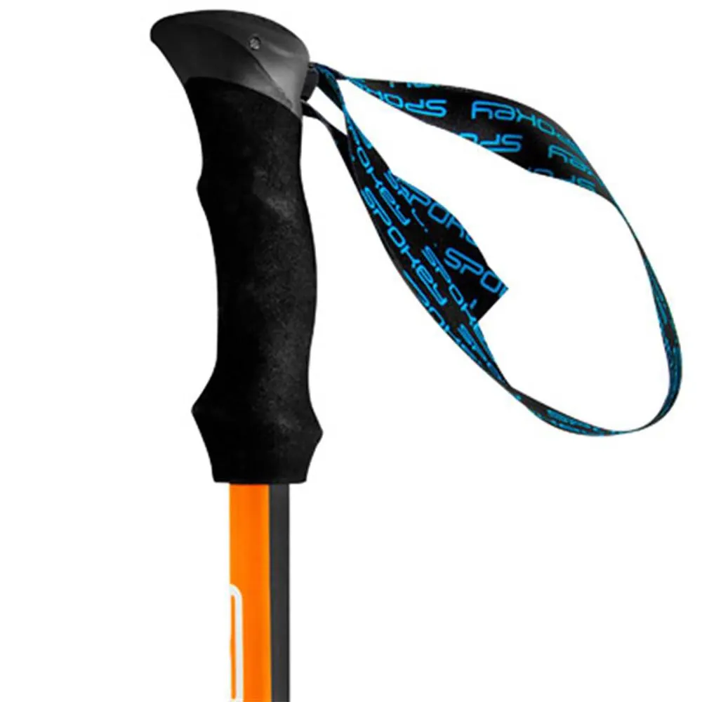 Spokey Zion Stöcke, Orange / blue, 105-135cm Spokey Zion Stöcke, Orange / blue, 105-135cm