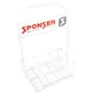 SPONSER 6 Flaschenhalter, Clear, One Size